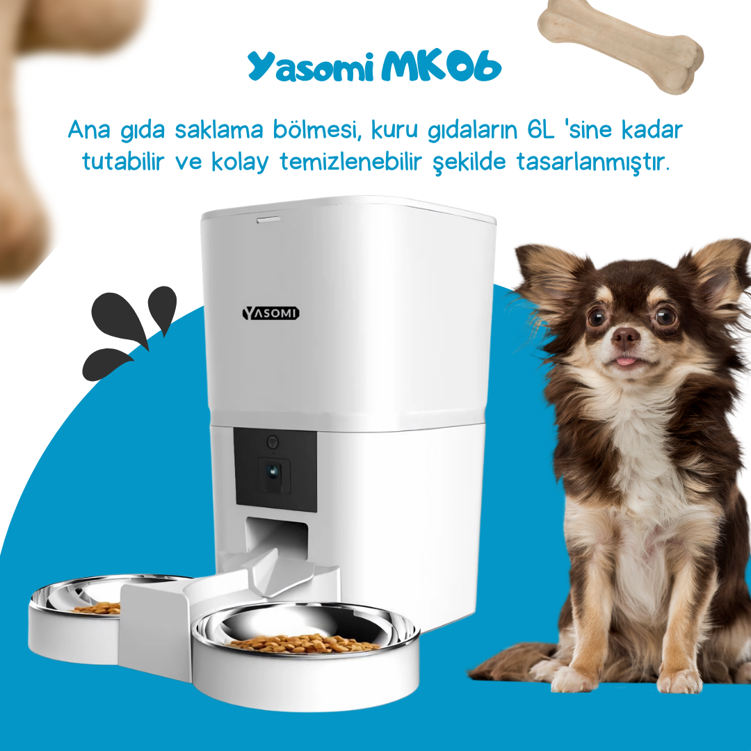 Otomatik Kedi Köpek Besleyici