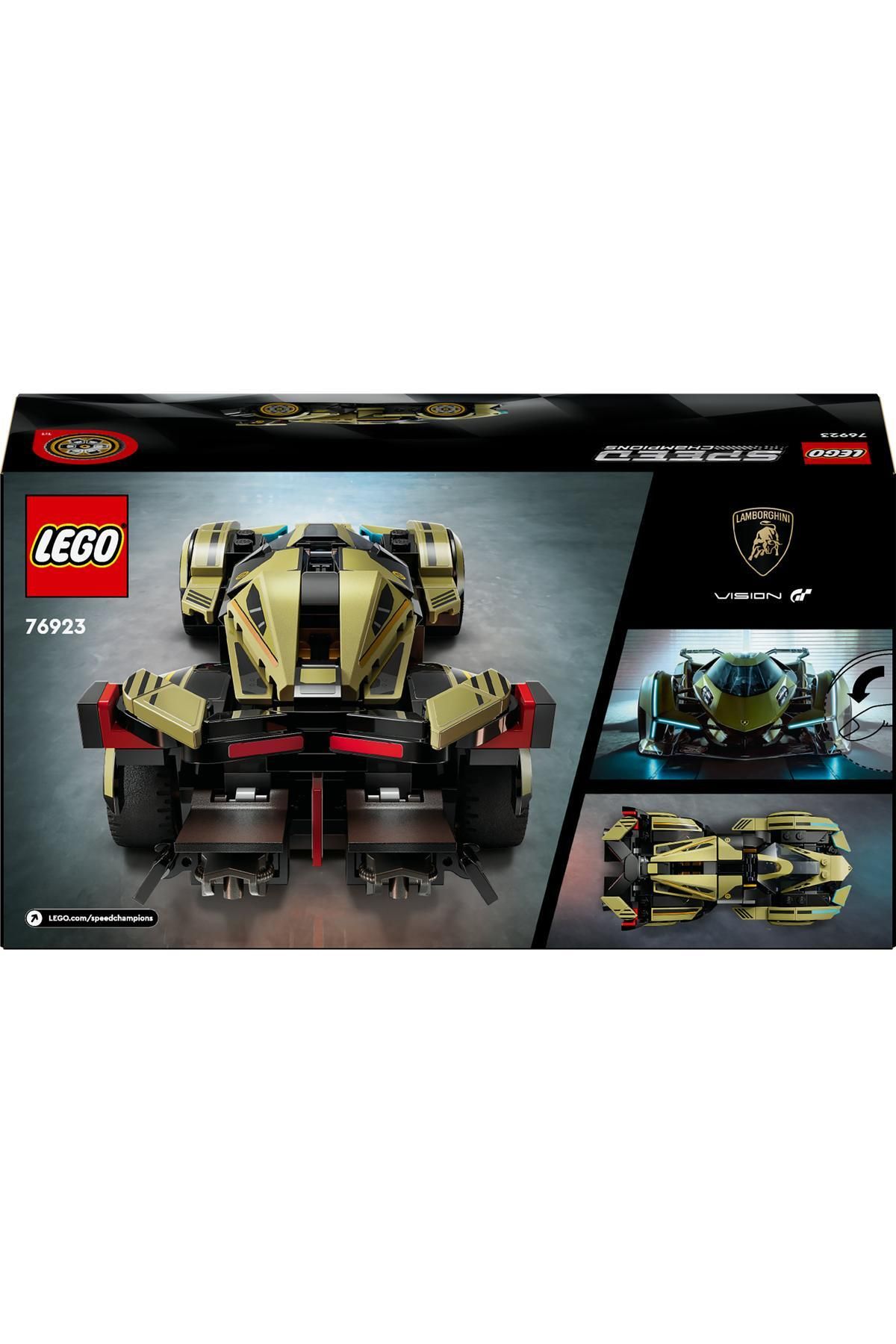 ست ساخت لامبورگینی LEGO® Speed Champions مدل Lambo V12 Vision GT (230 قطعه) | مناسب برای سن 10 سال به بالا LEGO