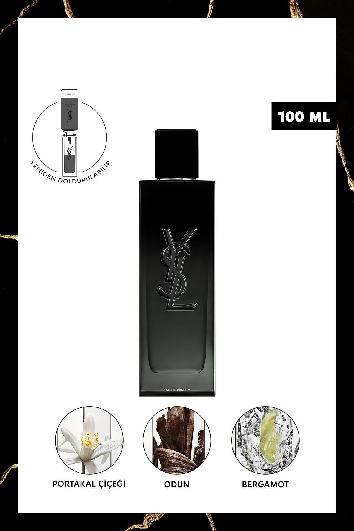 Yves Saint Laurent Myslf Edp 100 мл Мужские духи 3614273852814 LE028000