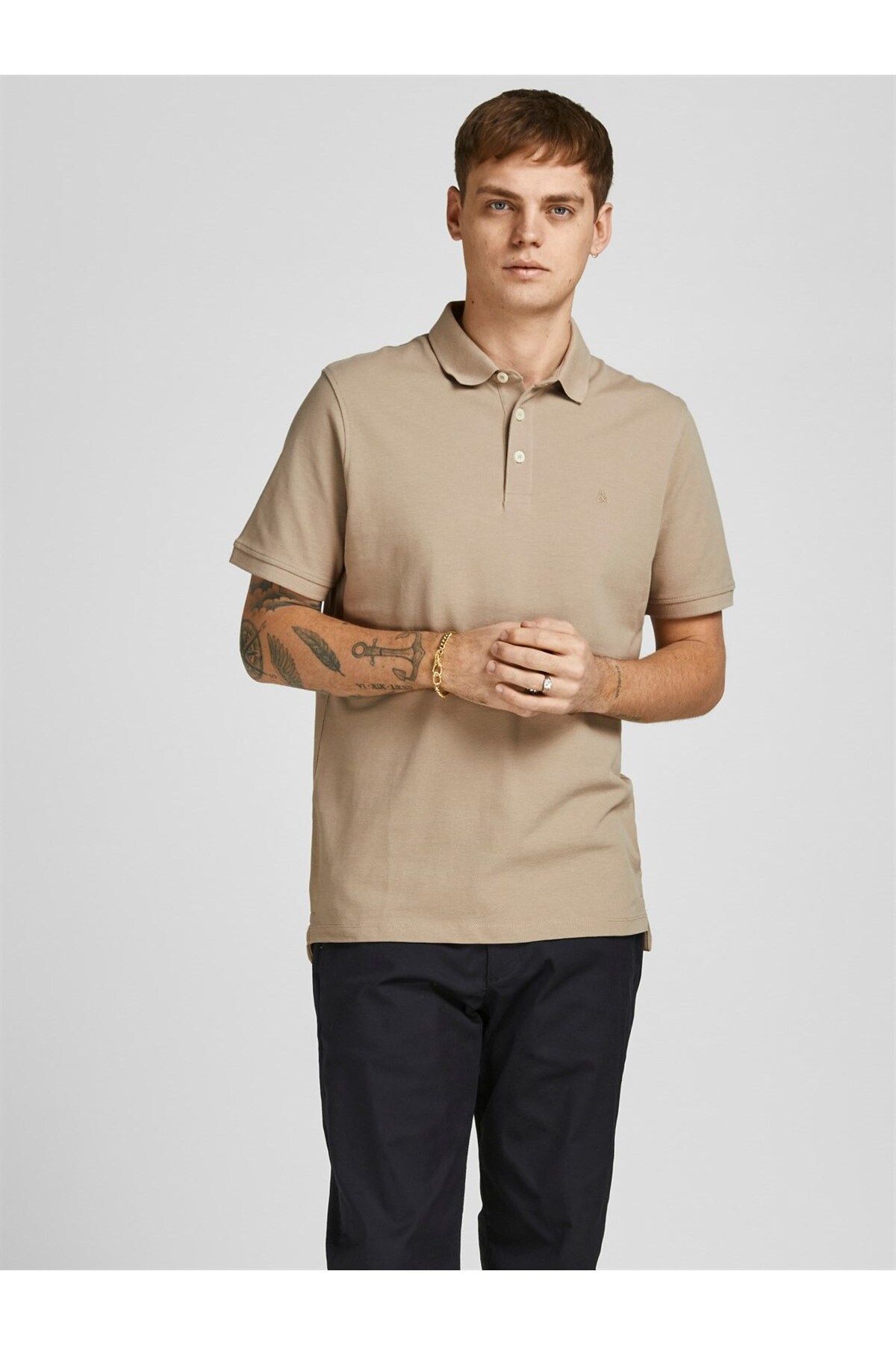 تی شرت یقه پولو چند رنگ مردانه اورجینال Jack Jones Jack & Jones