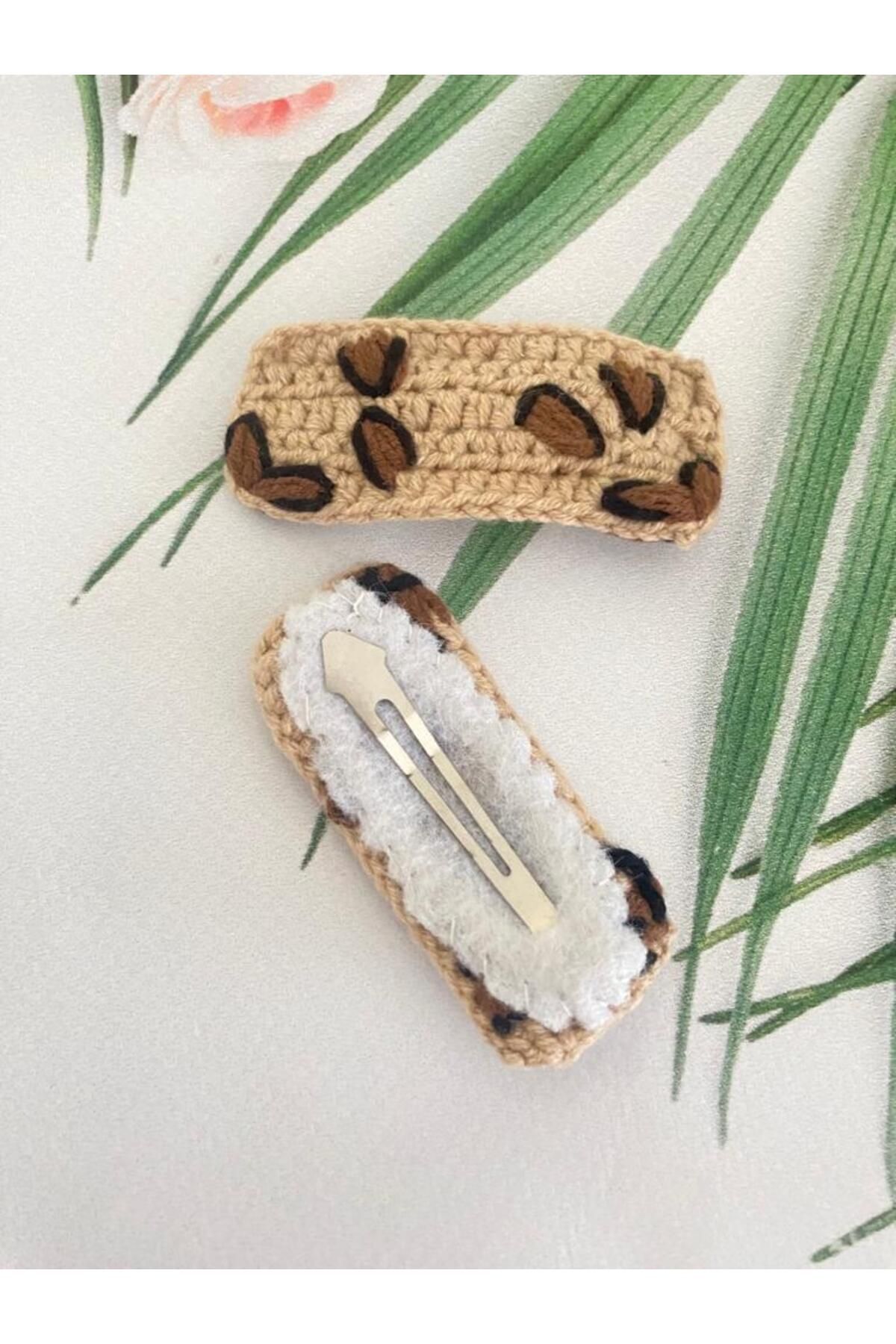 Kadın Girişimciler Atölyesi-Leopard Pattern Embroidered 2-Piece Snap Buckle (Suitable for All Ages) 2