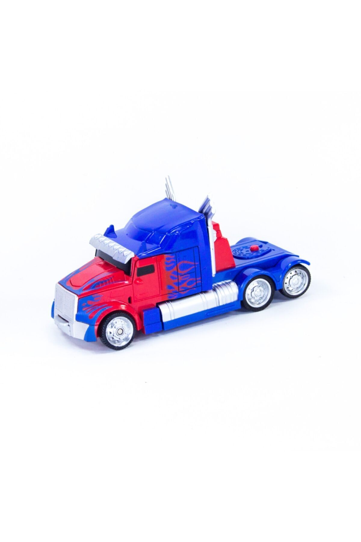 Pasifik Toys Tek Tuşla Robota Dönüşen Transformers Optimus Çek Bırak Araba fotoğrafı 6 (önizleme)