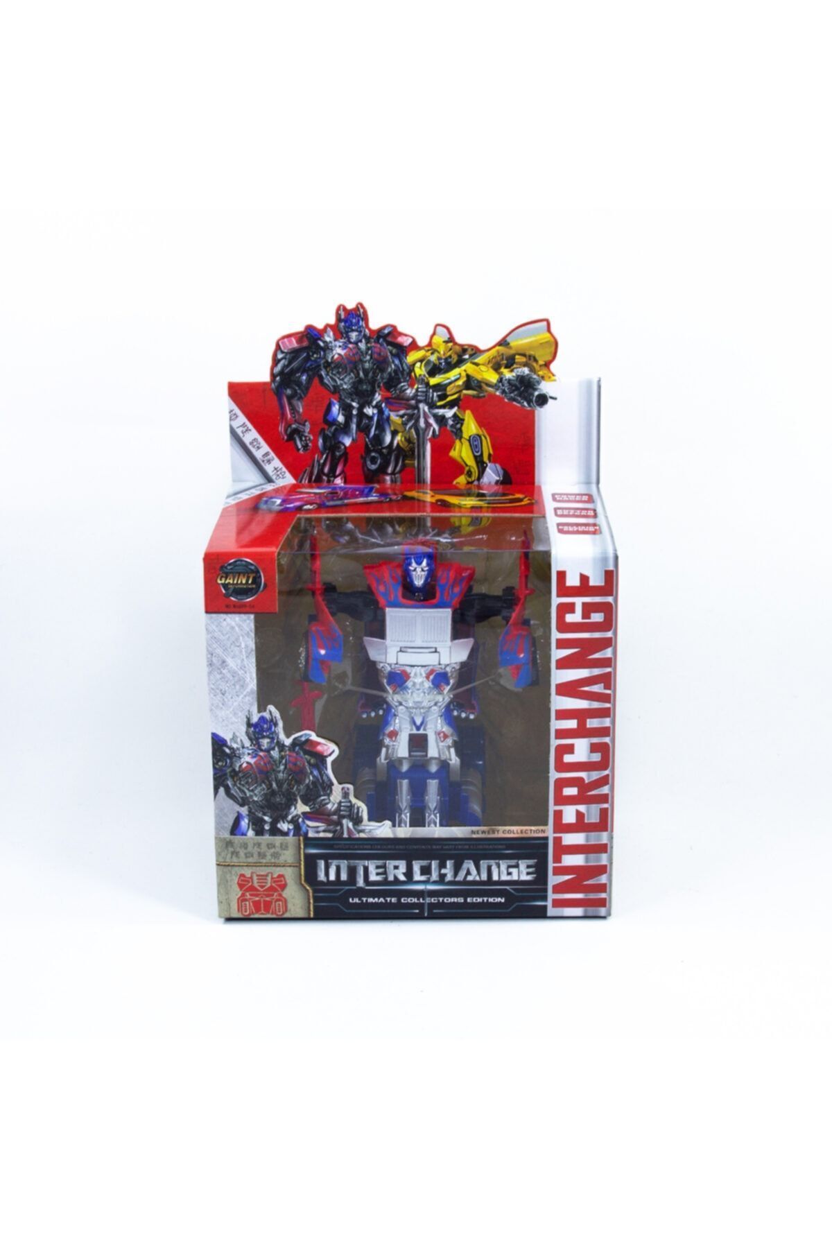 Pasifik Toys Tek Tuşla Robota Dönüşen Transformers Optimus Çek Bırak Araba fotoğrafı 7 (önizleme)