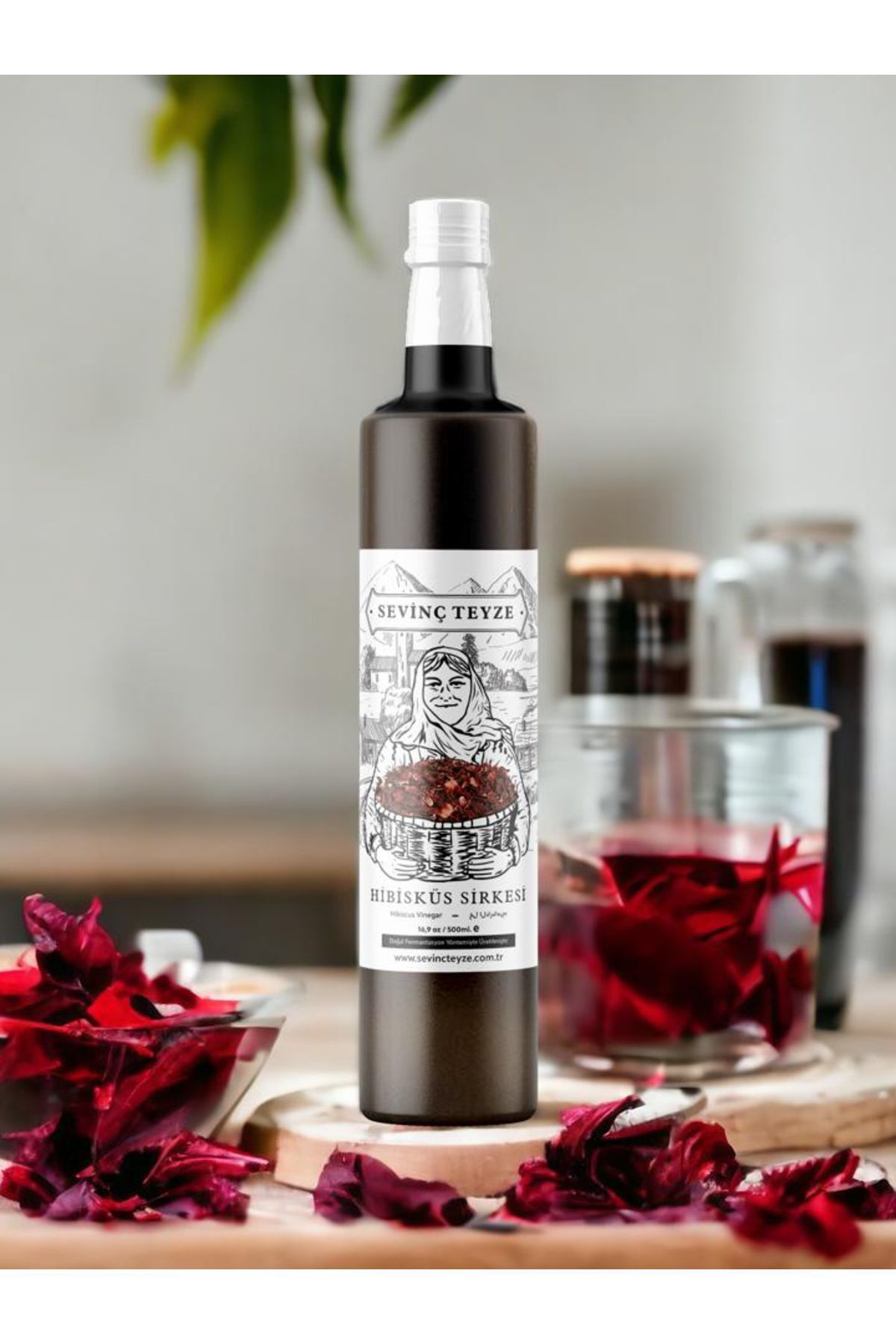 Hibisküs Sirkesi, Hibiscus Vinegar 500ml