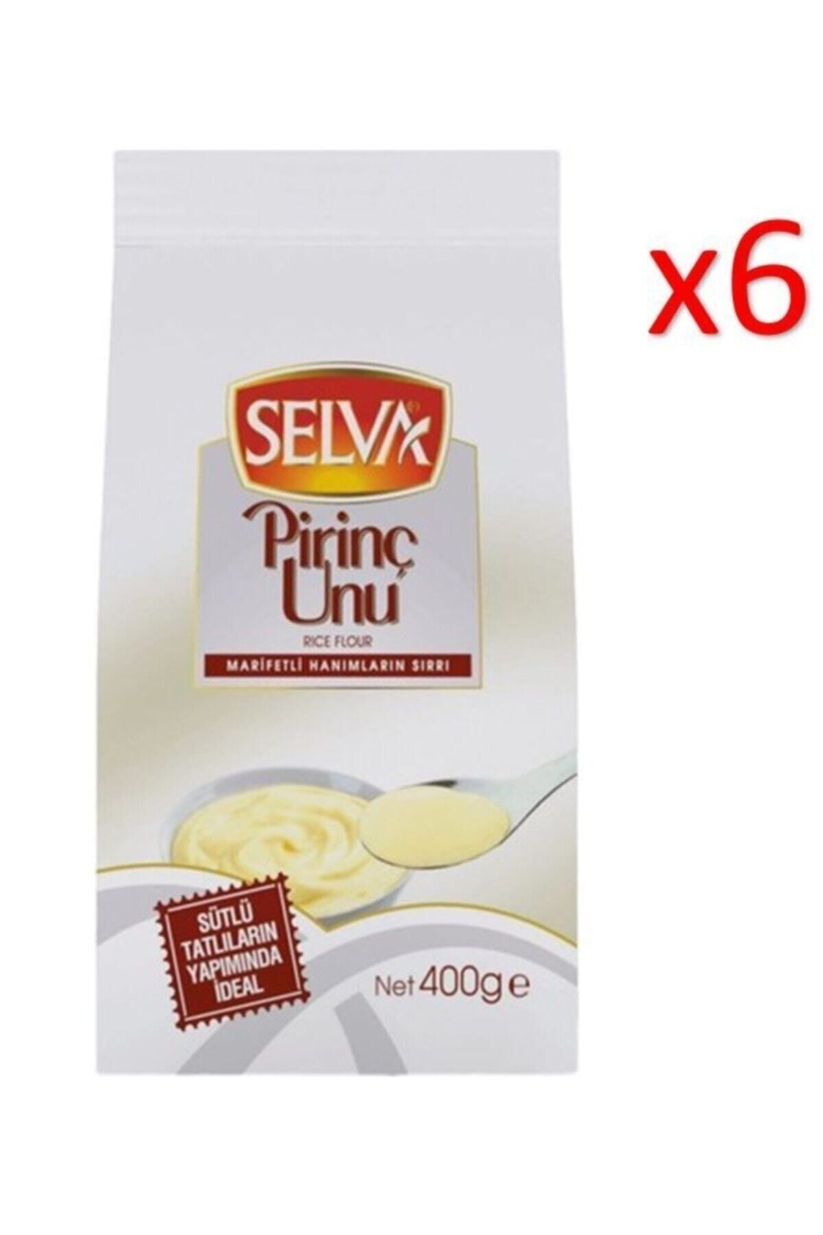 SELVA Pirinç Unu 400 gr X 6 Adet