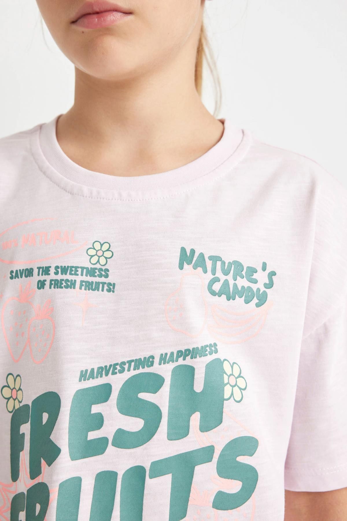 تی شرت دخترانه دفاکتو | D0873A824HS Defacto - Image 5