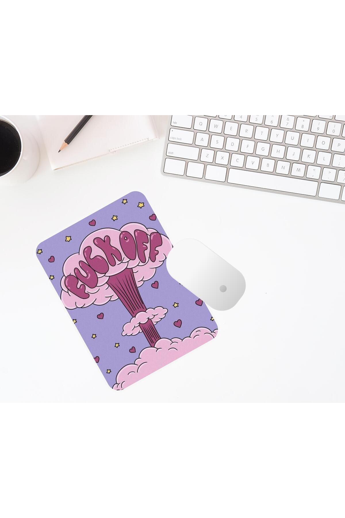 BaskıTech-Hadi̇ Go Explosion Printed Mouse Pad 1