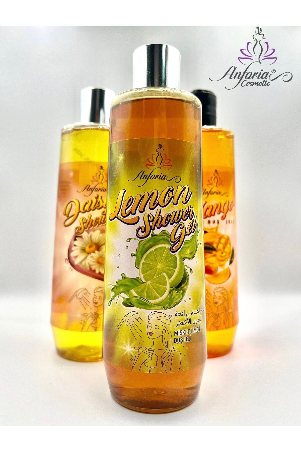 ژل و کرم دوش زنانه – مردانه  ANFORİA COSMETİC | DJ.02 اورجینال - تصویر 2