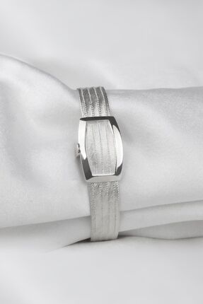 Black Sea Port 5 Sıra Trabzon Hasırı El Örmesi 925 Ayar Gümüş Bilezik Bilekli...