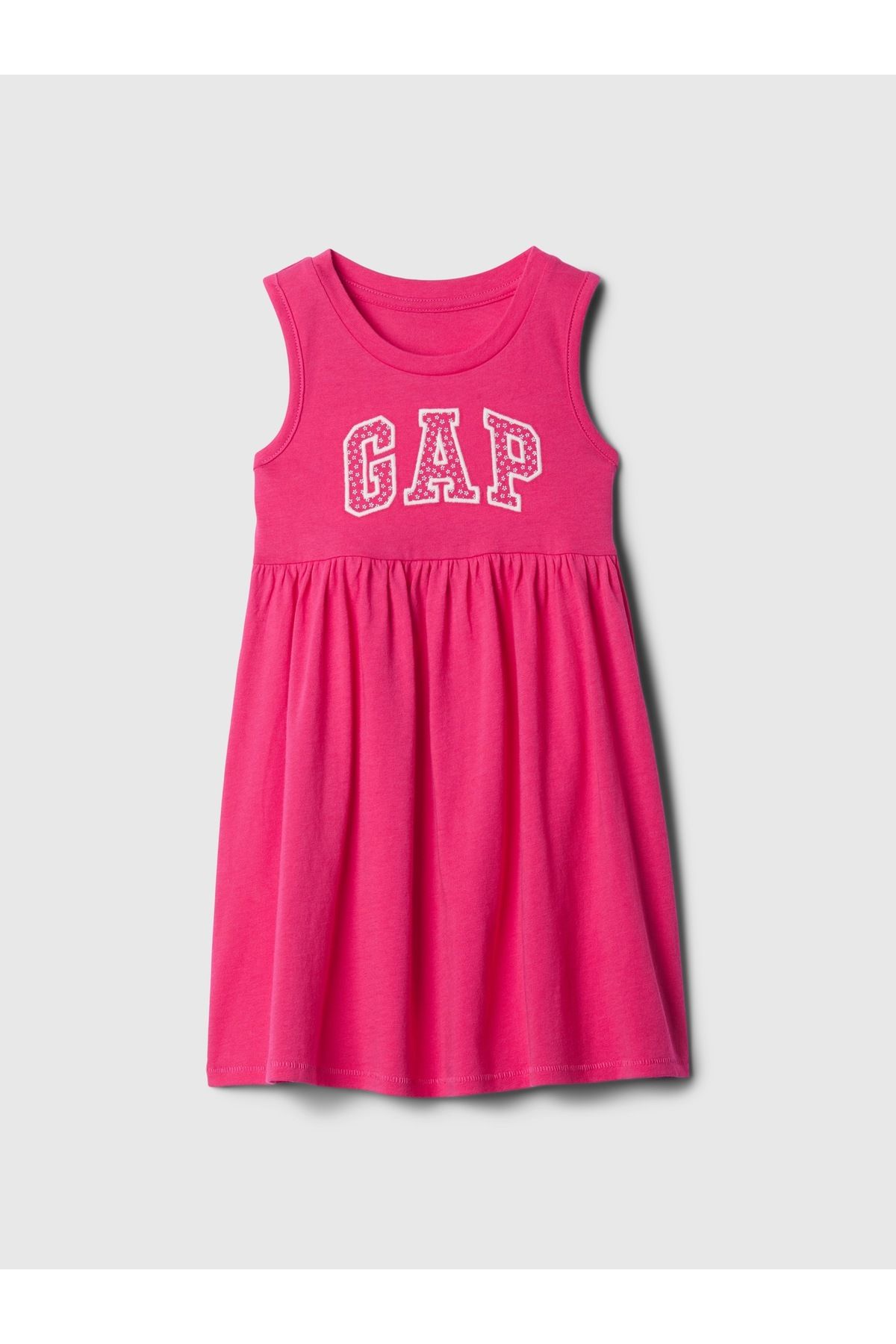 GAP Baby Girl Розовое платье с логотипом Gap 440825