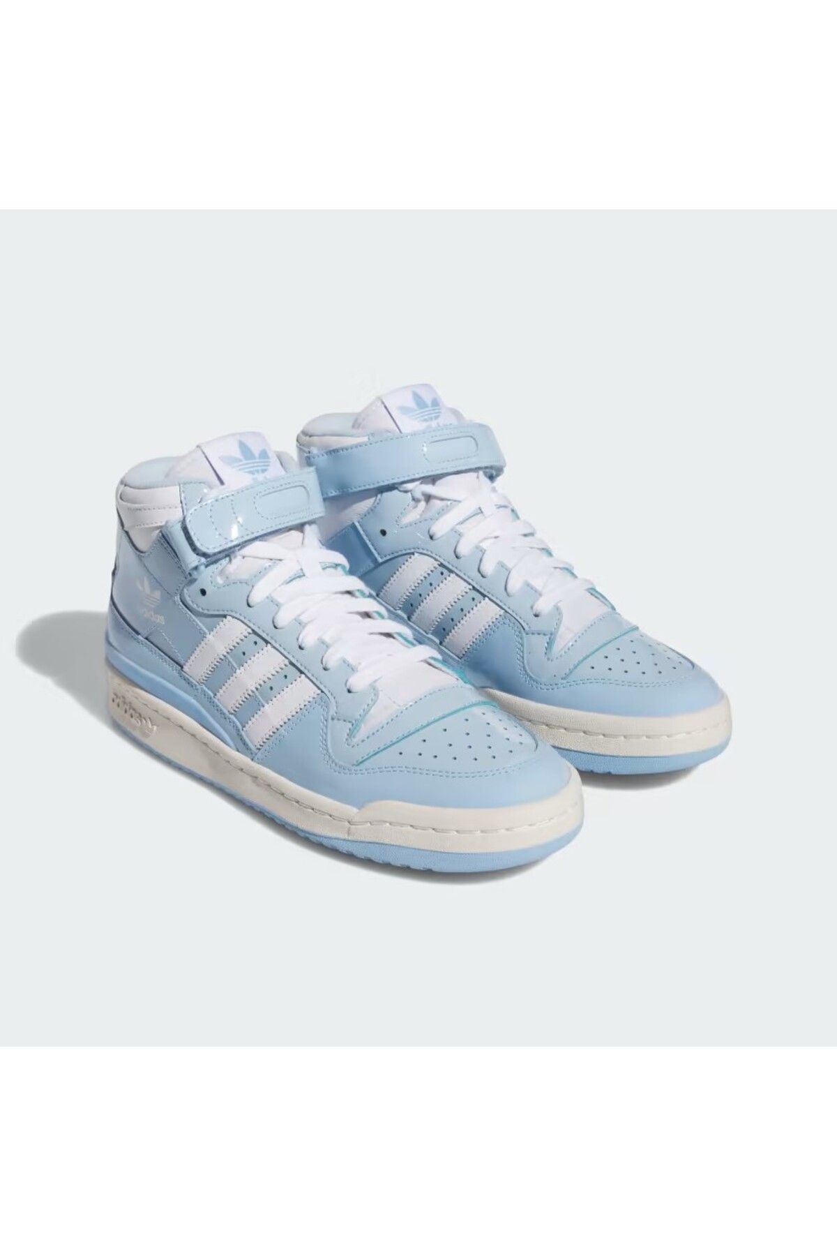کفش پیاده روی سفید مردانه و زنانه Mid Forum adidas