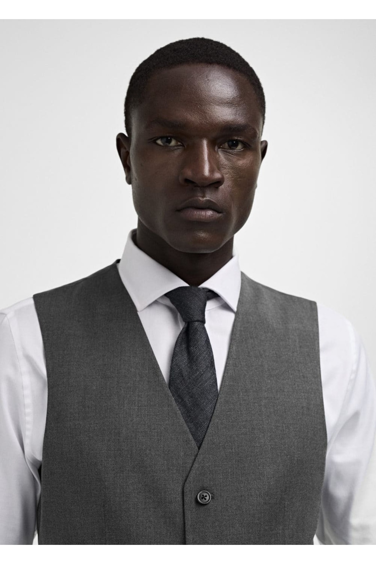 ژاکت مردانه خاکستری منگو | 77080568 اورجینال - تصویر 5