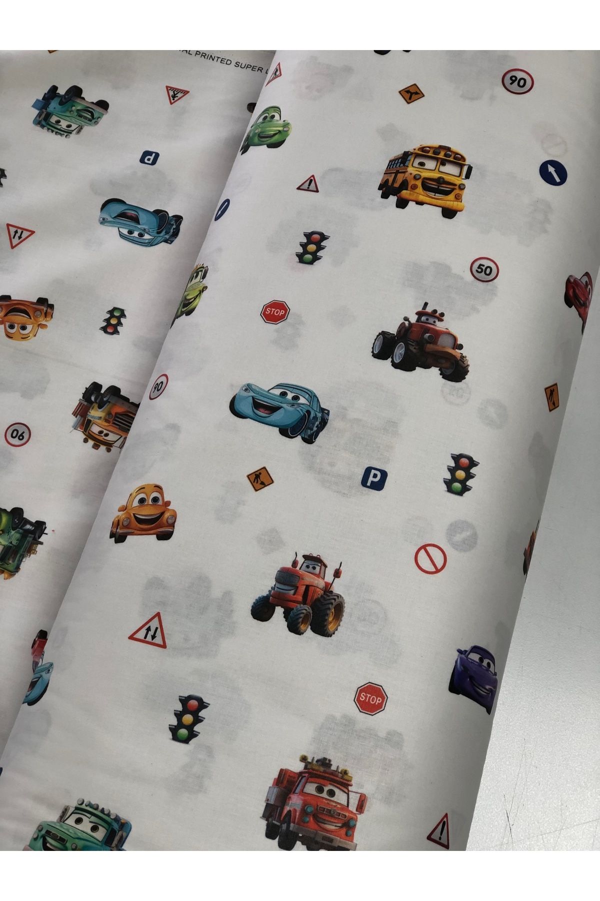 Sefaoğlu tekstil-Poplin Fabric Single Sheet and Pillowcase - Digital Print 3