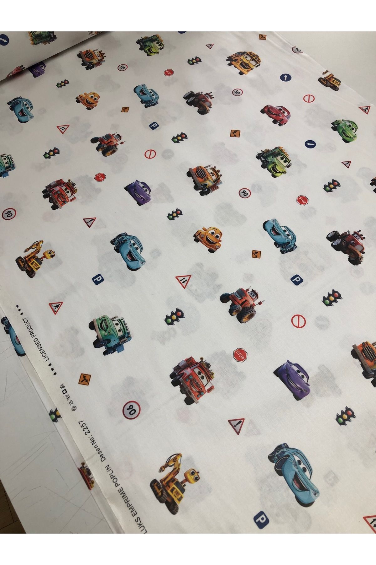 Sefaoğlu tekstil-Poplin Fabric Single Sheet and Pillowcase - Digital Print 1