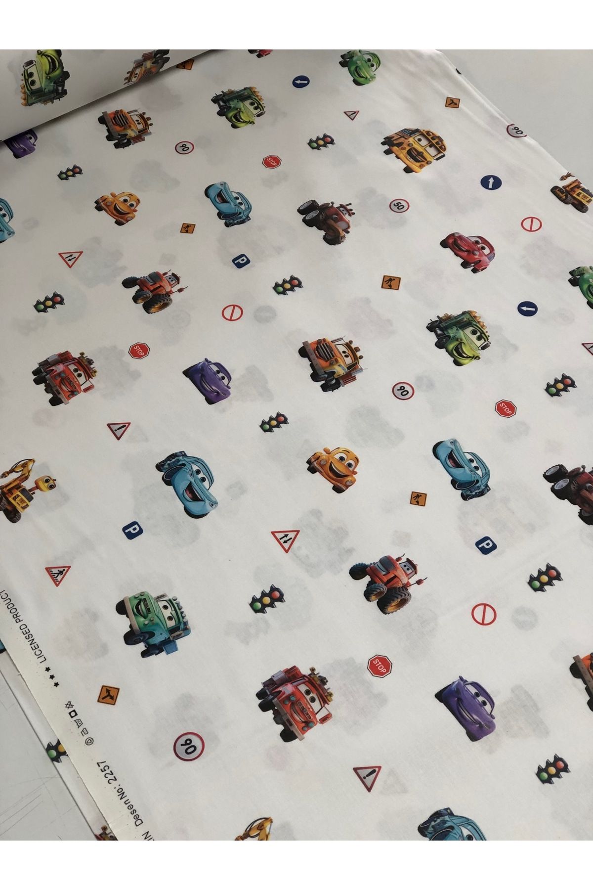 Sefaoğlu tekstil-Poplin Fabric Single Sheet and Pillowcase - Digital Print 2
