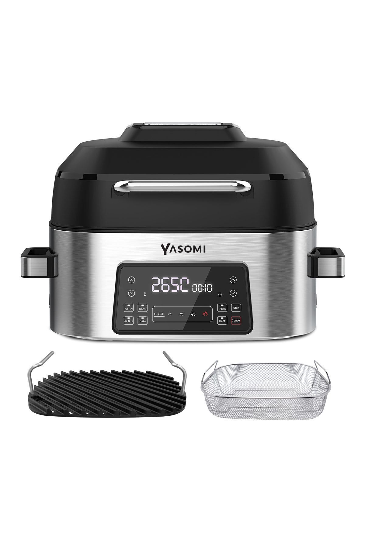 Y75 2 In 1 Airfryer Grill Combo Fritöz Ve Izgara 6 L ( Türkiye Garantili)