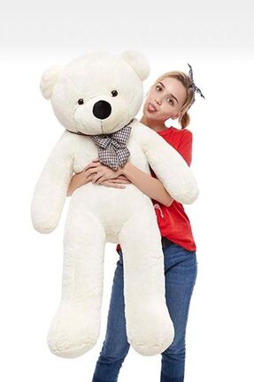 MİLJA 100 Cm Papyonlu Peluş Ayı