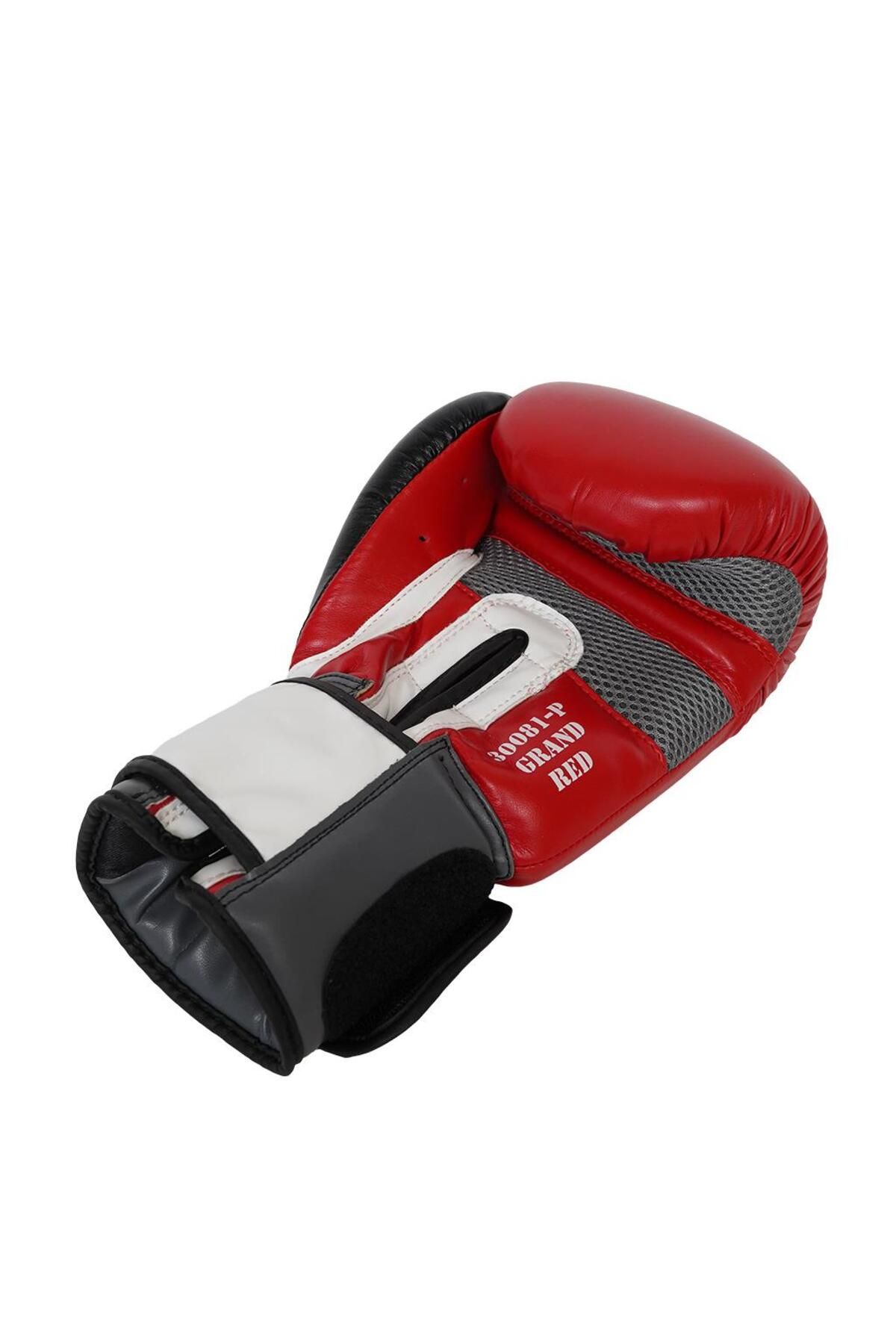 دستکش بوکس قرمز مردانه و زنانه های بزرگ 30081 P GRAND BOXING MUAY THAI KICK Dragondo