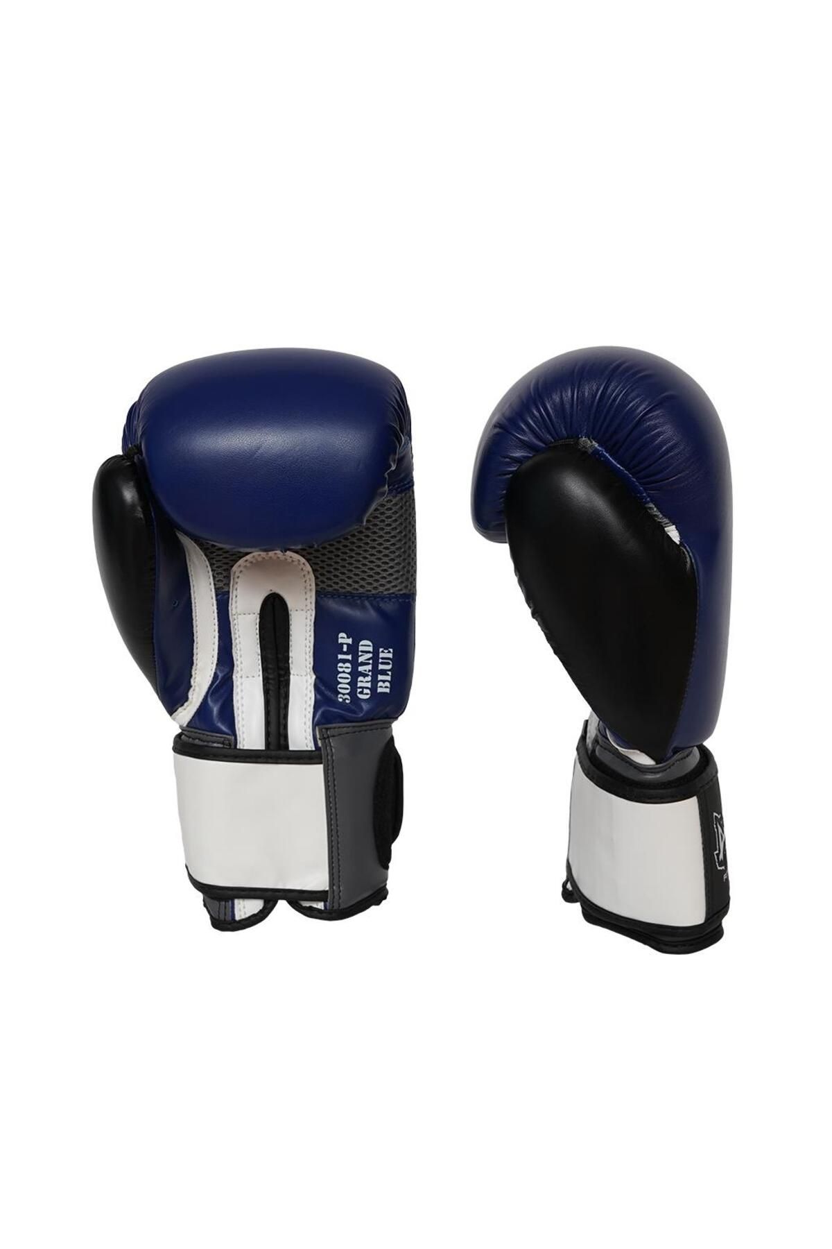 دستکش بوکس آبی مردانه و زنانه های بزرگ 30081 P GRAND BOXING MUAY THAI KICK Dragondo