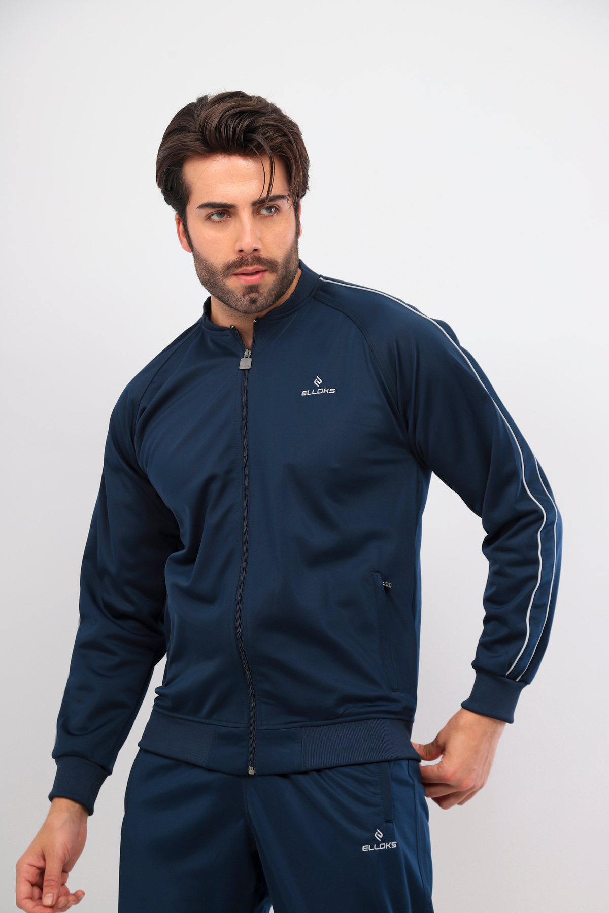 شلوار گرمکن مردانه آبی سرمه ای FORE SPORT | Jan-25 اورجینال - تصویر 5