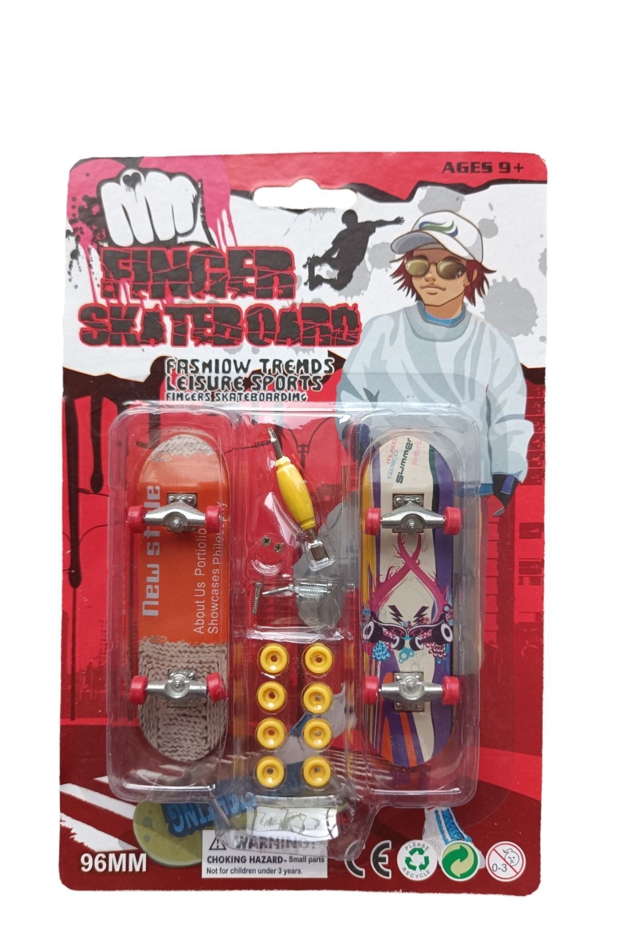 Nostalji Kutusu 2 Piece Double Mini Finger Skateboard Toy Deck Fingerboard Ollie Trendyol