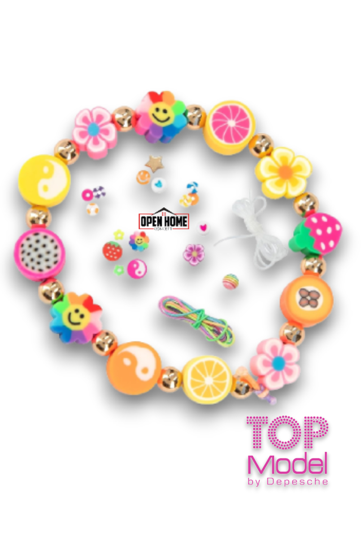 مجموعه ساخت دستبند و زنجیر مدل برتر – ۲۰ نوع مهره مختلف