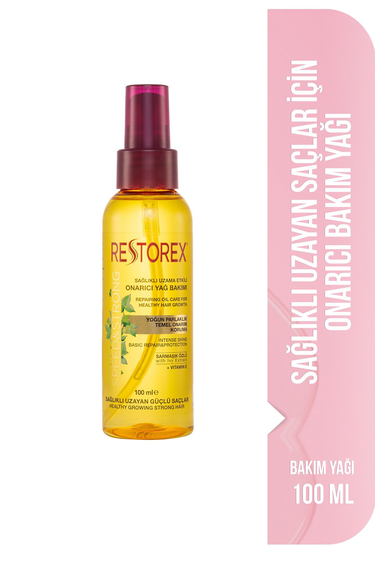 Speed&strong Repairing Oil Care 100ml Restorex