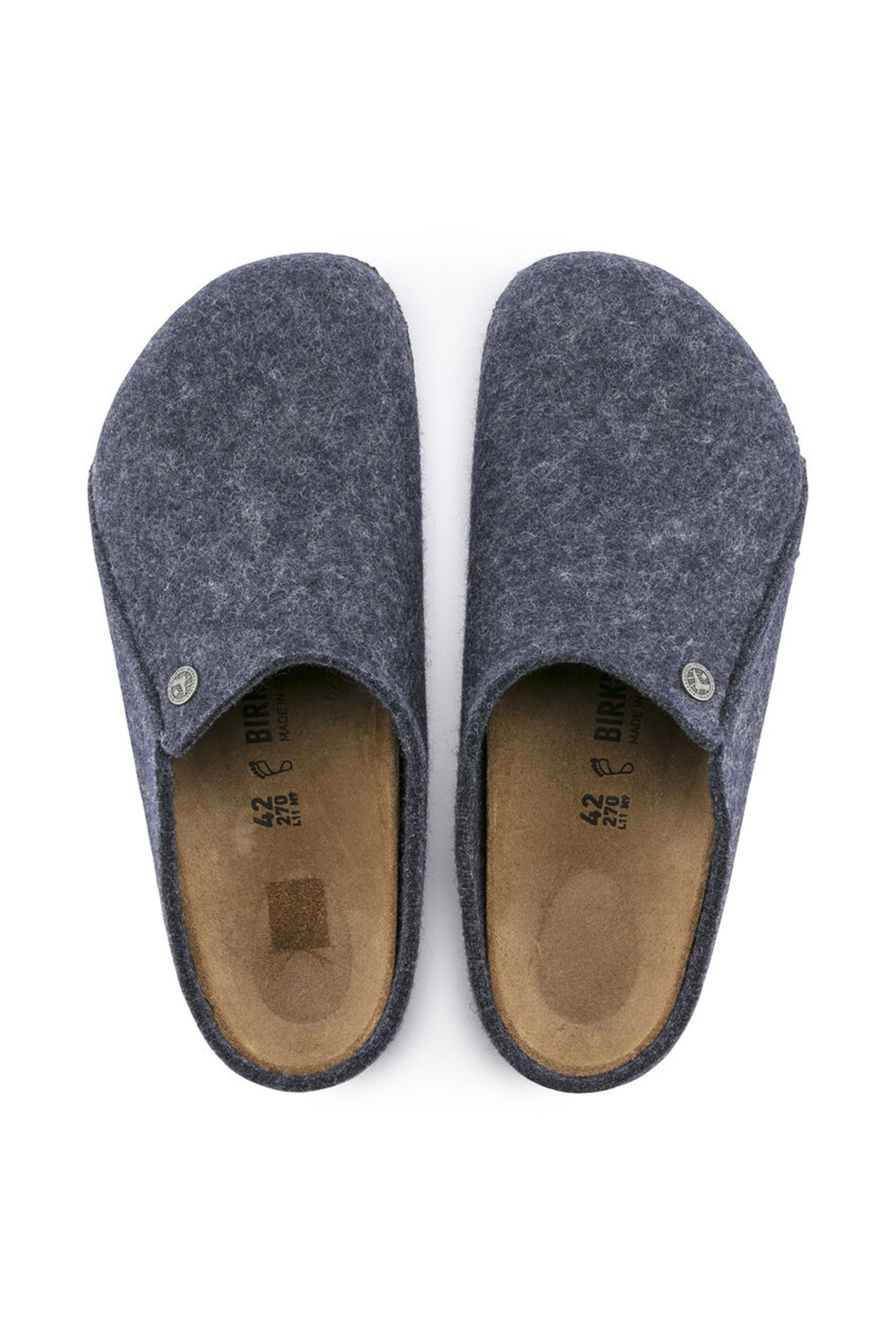 دمپایی خانگی بیرکن استاک مردانه  آبی  راسته       | Birkenstock 1017523 - تصویر 4
