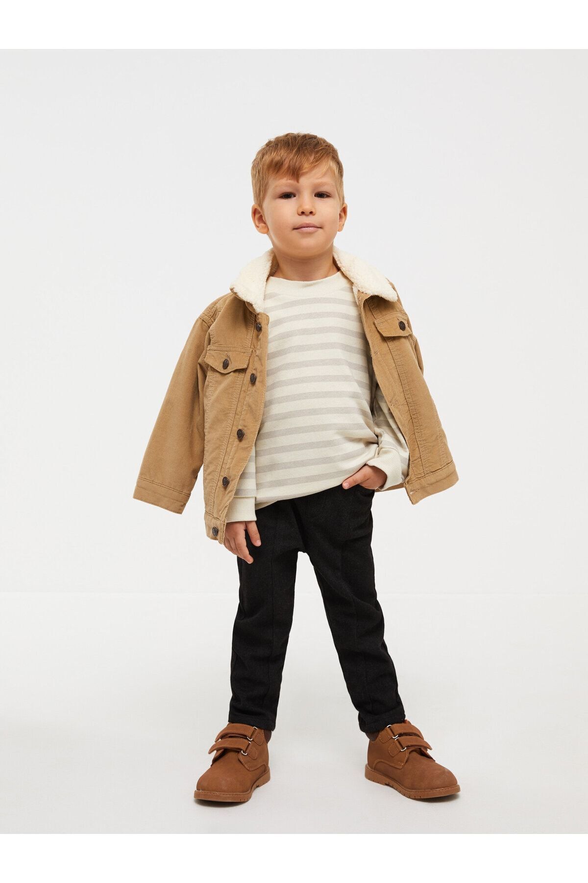 LC Waikiki Beli Lastikli Basic Erkek Bebek Pantolon fotoğrafı 2 (önizleme)