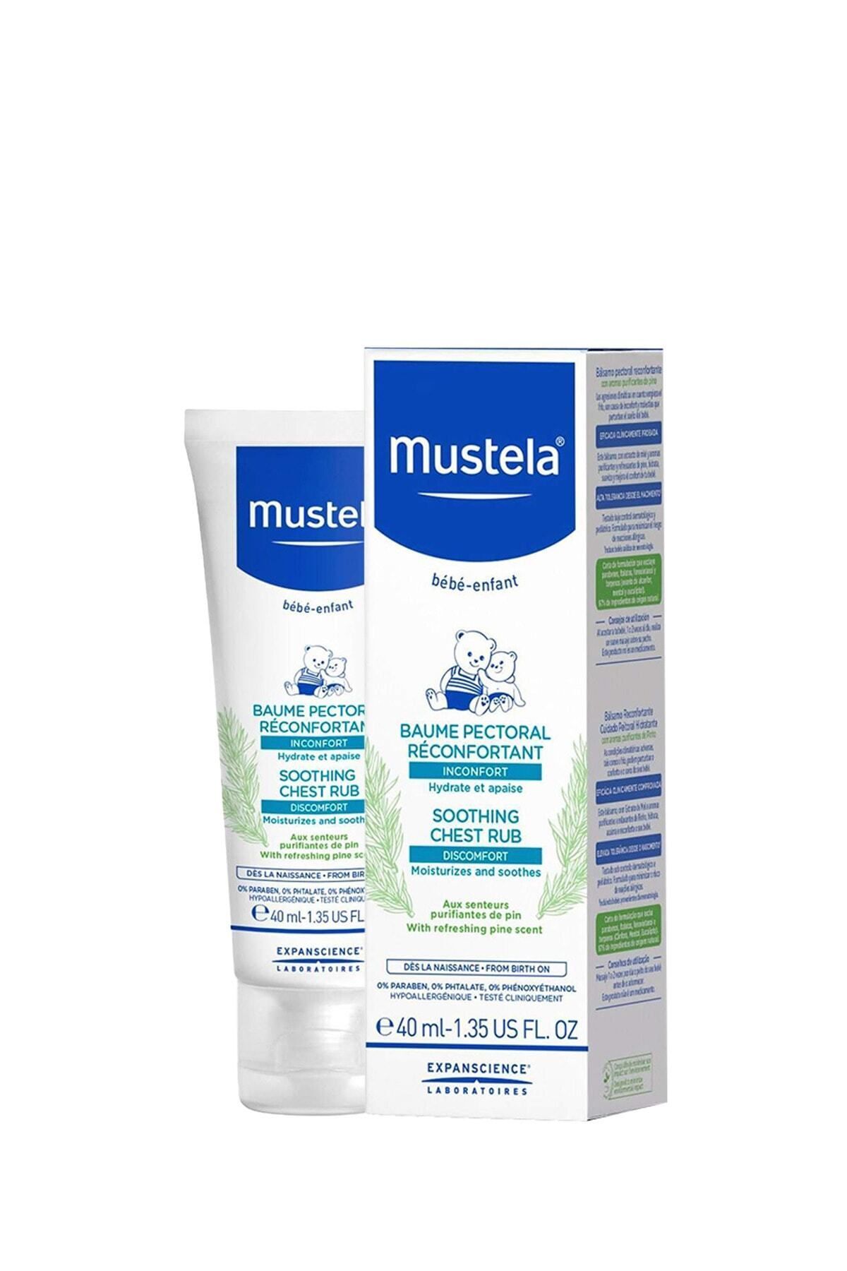 Mustela успокаивающий крем для груди 40 мл 3504105017286