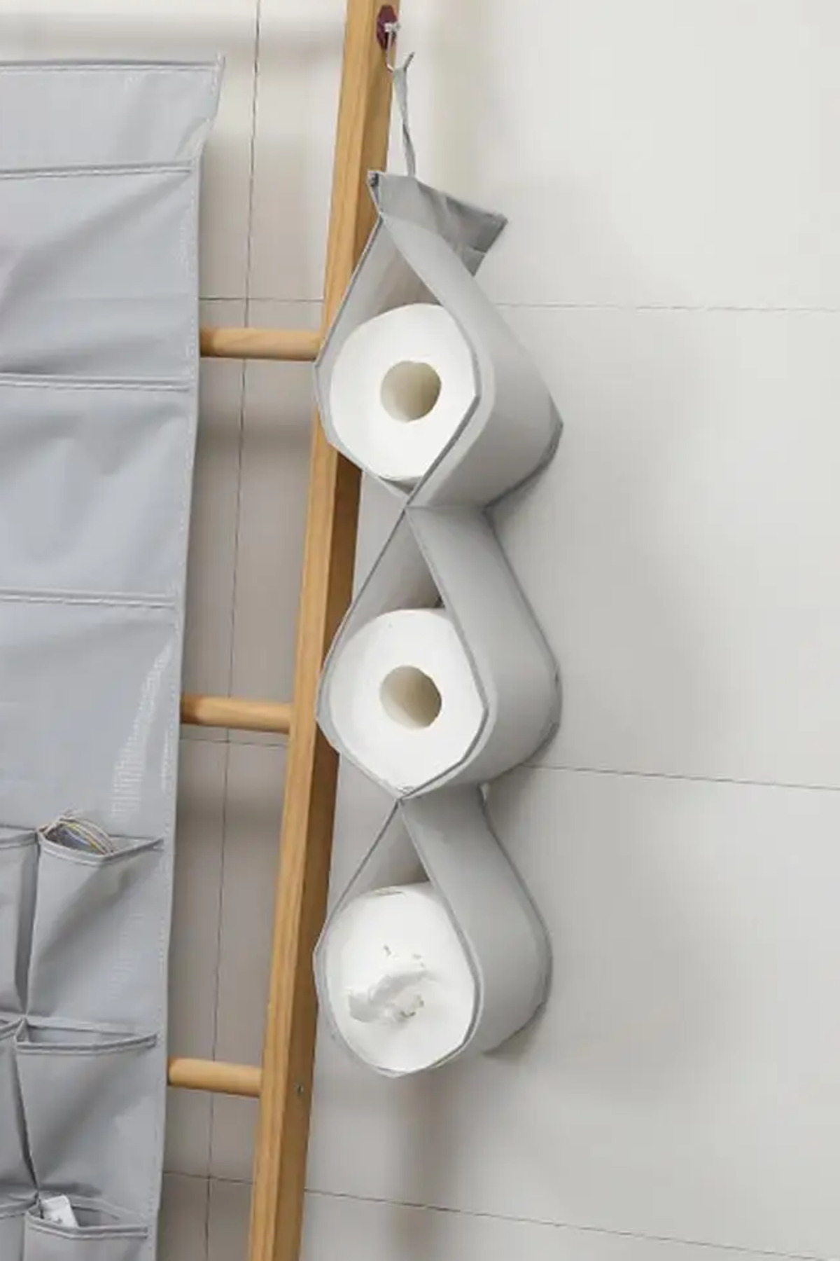 Paris Home Toilet Paper and Hanger - Multi-Purpose Organizer