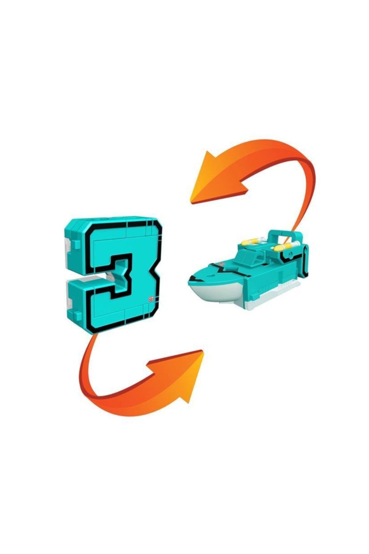 NECO TOYS Pocket Morphers Dönüşebilen Numaralar 3 Numara