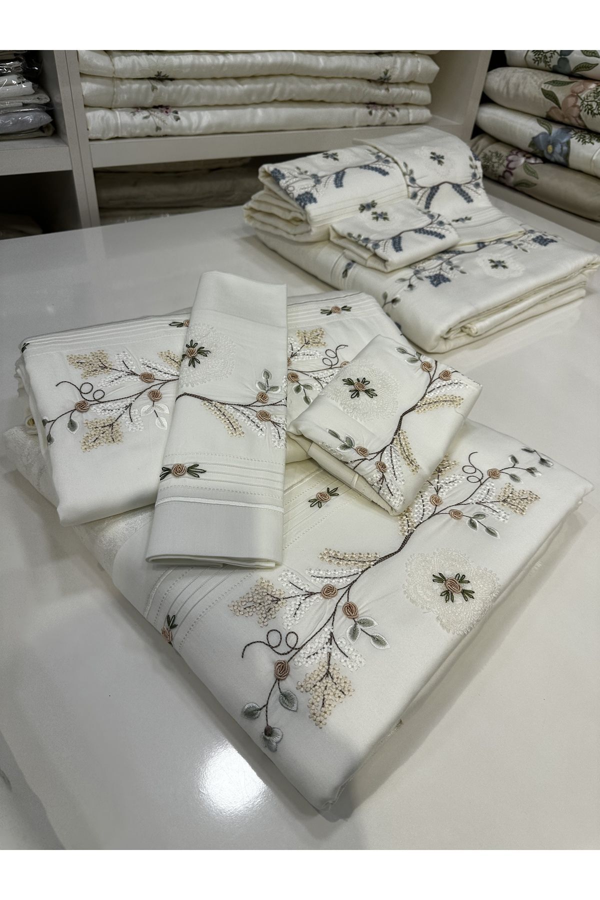 سرویس خواب  بژ incisecrethome | 8251857259 اورجینال - تصویر 2