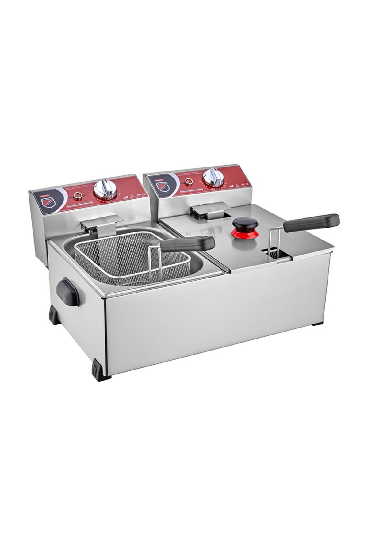 Işıkgaz Silverinox Elektrikli Fritöz 8+8 Lt Airfryer