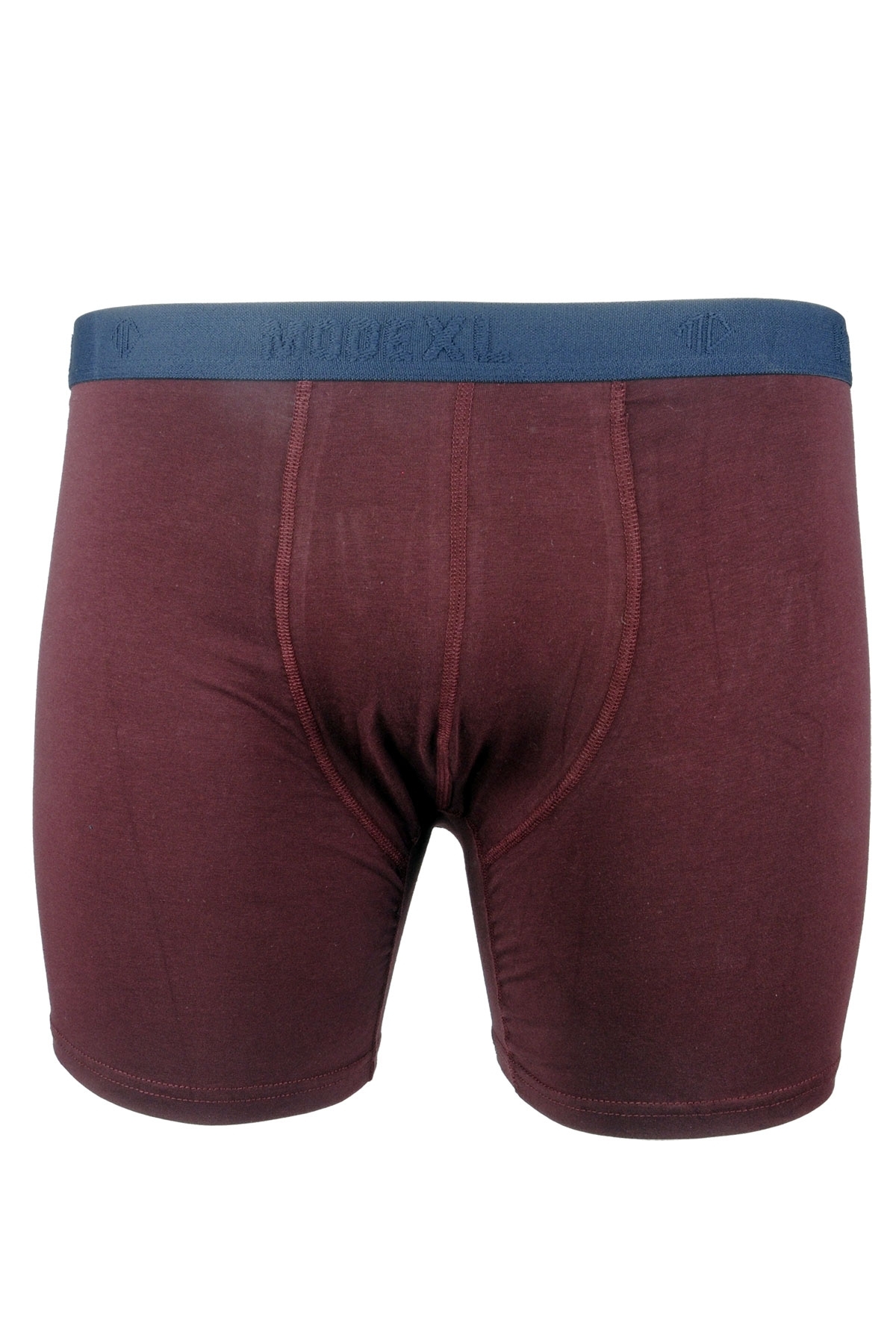 Mode Xl Plus Size Men's Lycra Boxer 6350 Damson