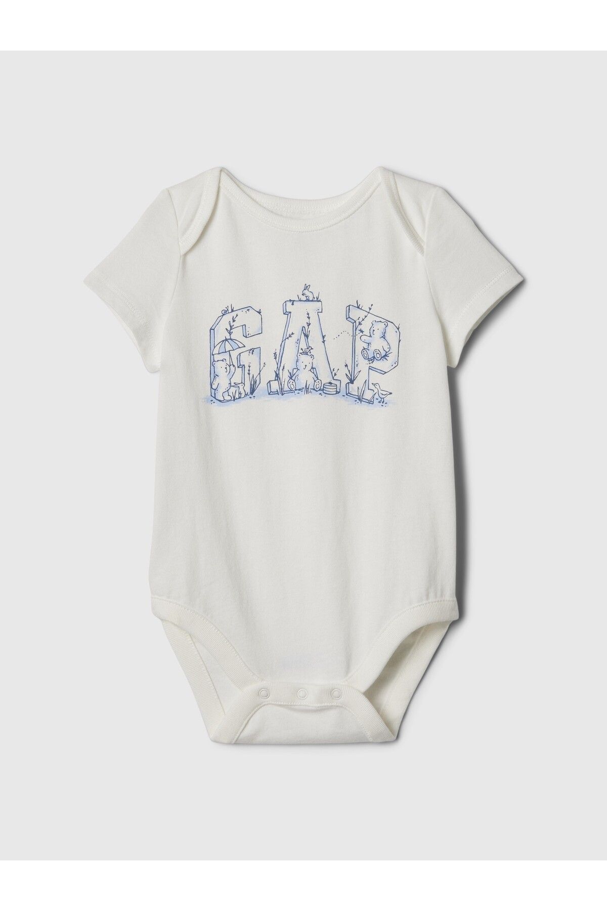 Боди GAP Baby Boy Off-White First Favorites Graphic 856083