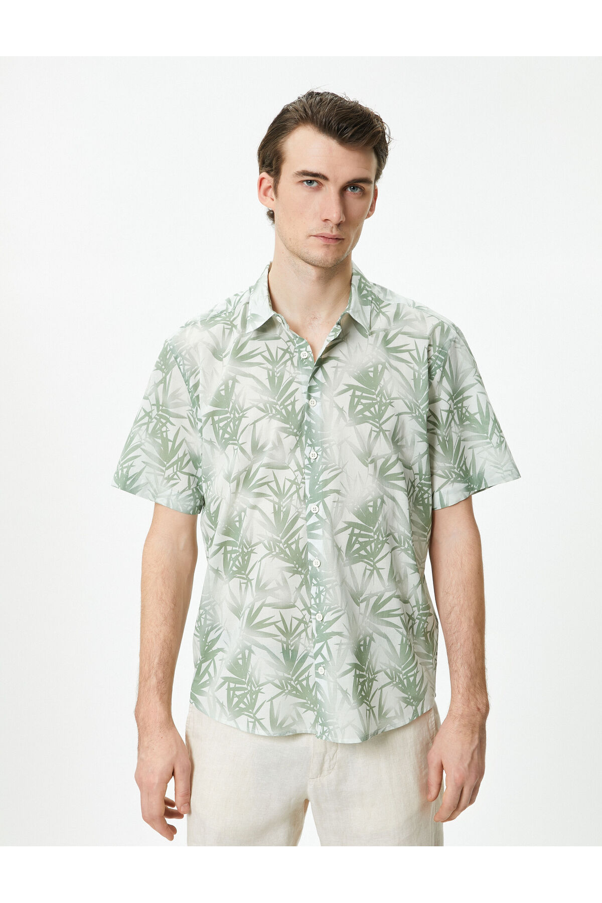 پیراهن مردانه کوتون | 4SAM60090HW Koton - Image 3