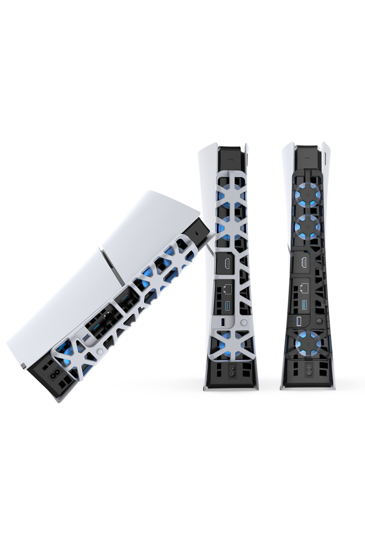 TP5-3538 PS5 Slim İçin Led Işıklı Kademeli Güçlü Soğutma Fanı 3