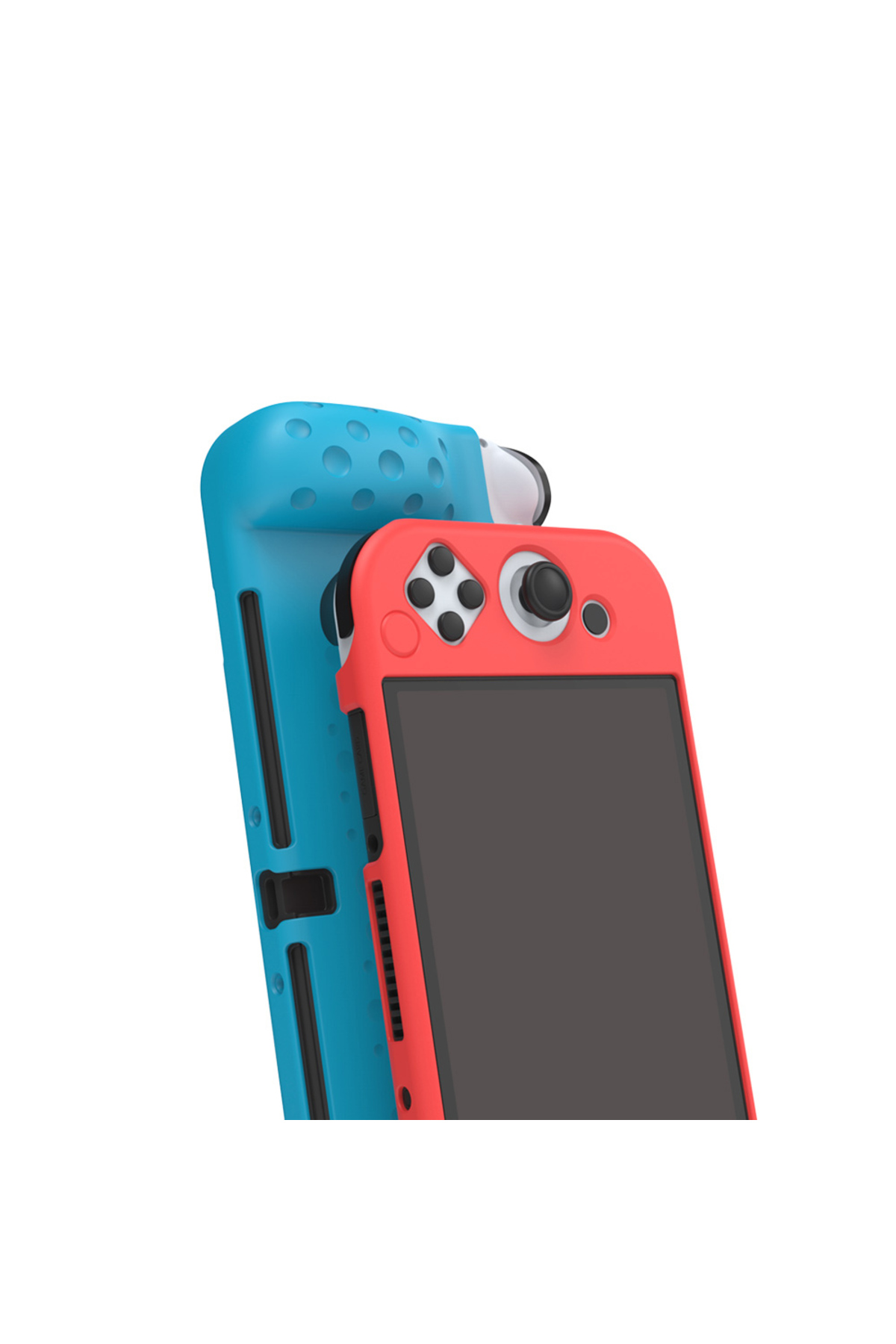Nintendo Switch OLED El Destekli Grip Tasarımlı Koruyucu Silikon Kılıf 7