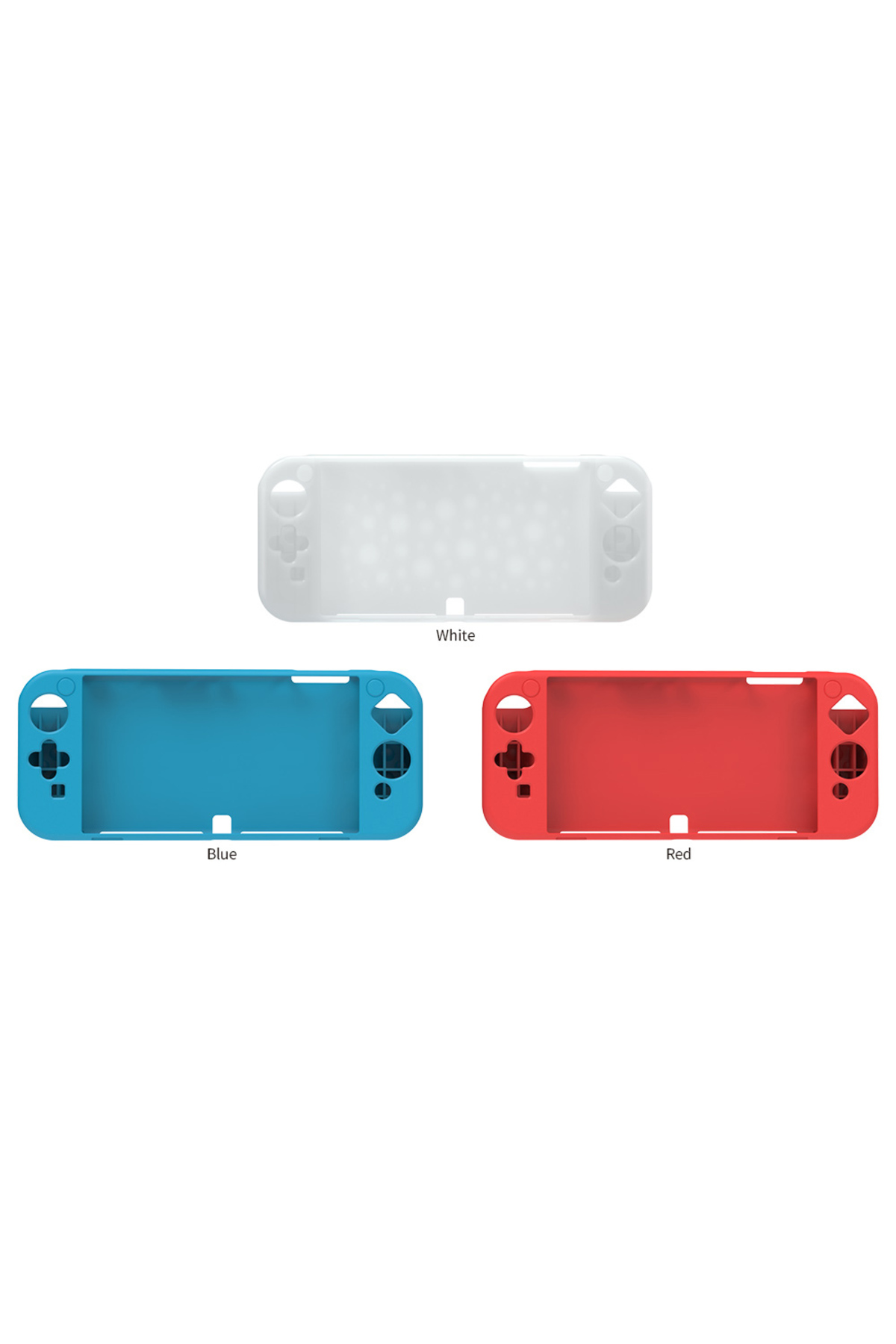 Nintendo Switch OLED El Destekli Grip Tasarımlı Koruyucu Silikon Kılıf 3