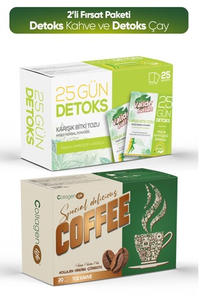 Collagen Life Hindiba, Kollajen, Garsinya Ve Çörek Otu Içeren Detox Kahve 20 ...
