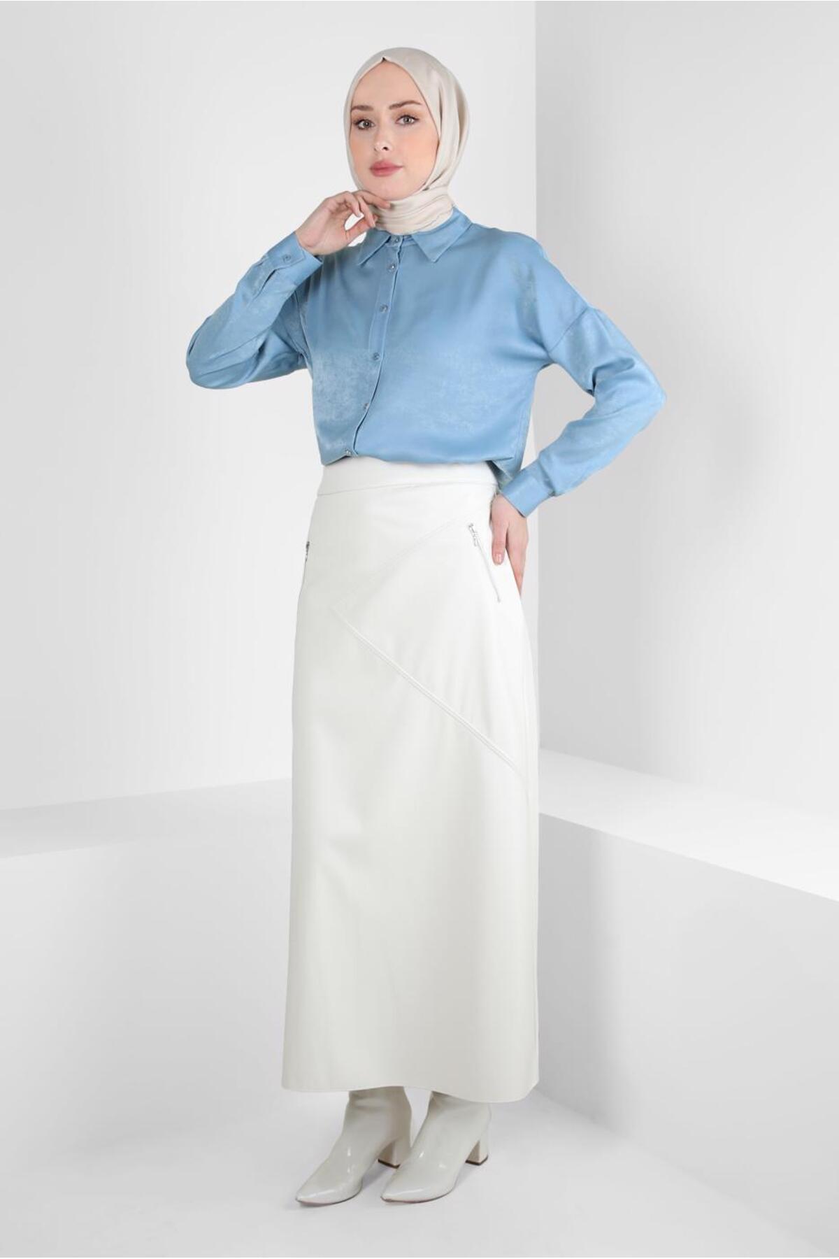 دامن زنانه آلوینا | 24KETK0060527 Alvina - Image 3