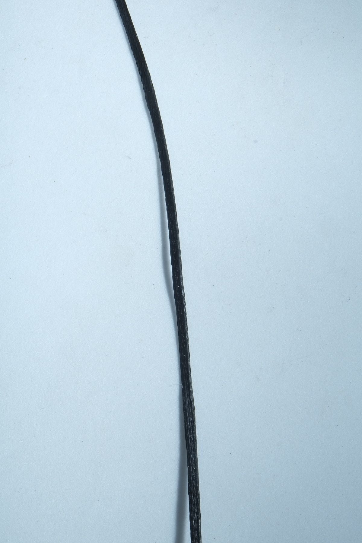 Siyah 10 Metre 2.5 Mm Yassı Mumlu Ip Saraç Ipi Kolye Ipi, Takı Tasarım Ipi, Bileklik Ipi,