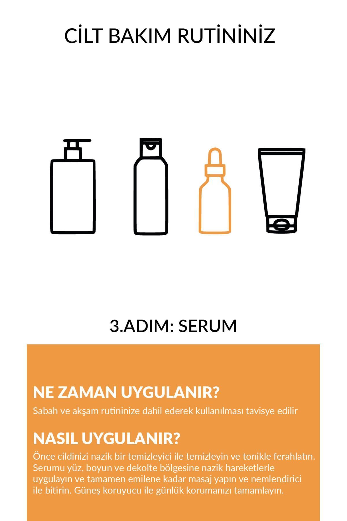 سرم پوست تون برابری ویتامین C 10 ٪ اسید اسکوربیک 0.5 فرولیک 30 میل derma armour
