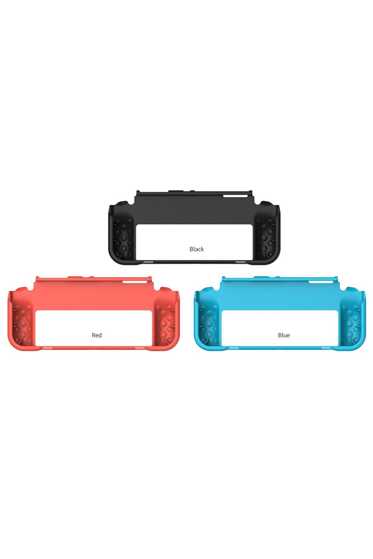 Nintendo Switch OLED El Destekli Grip Tasarımlı Koruyucu Silikon Kılıf 8