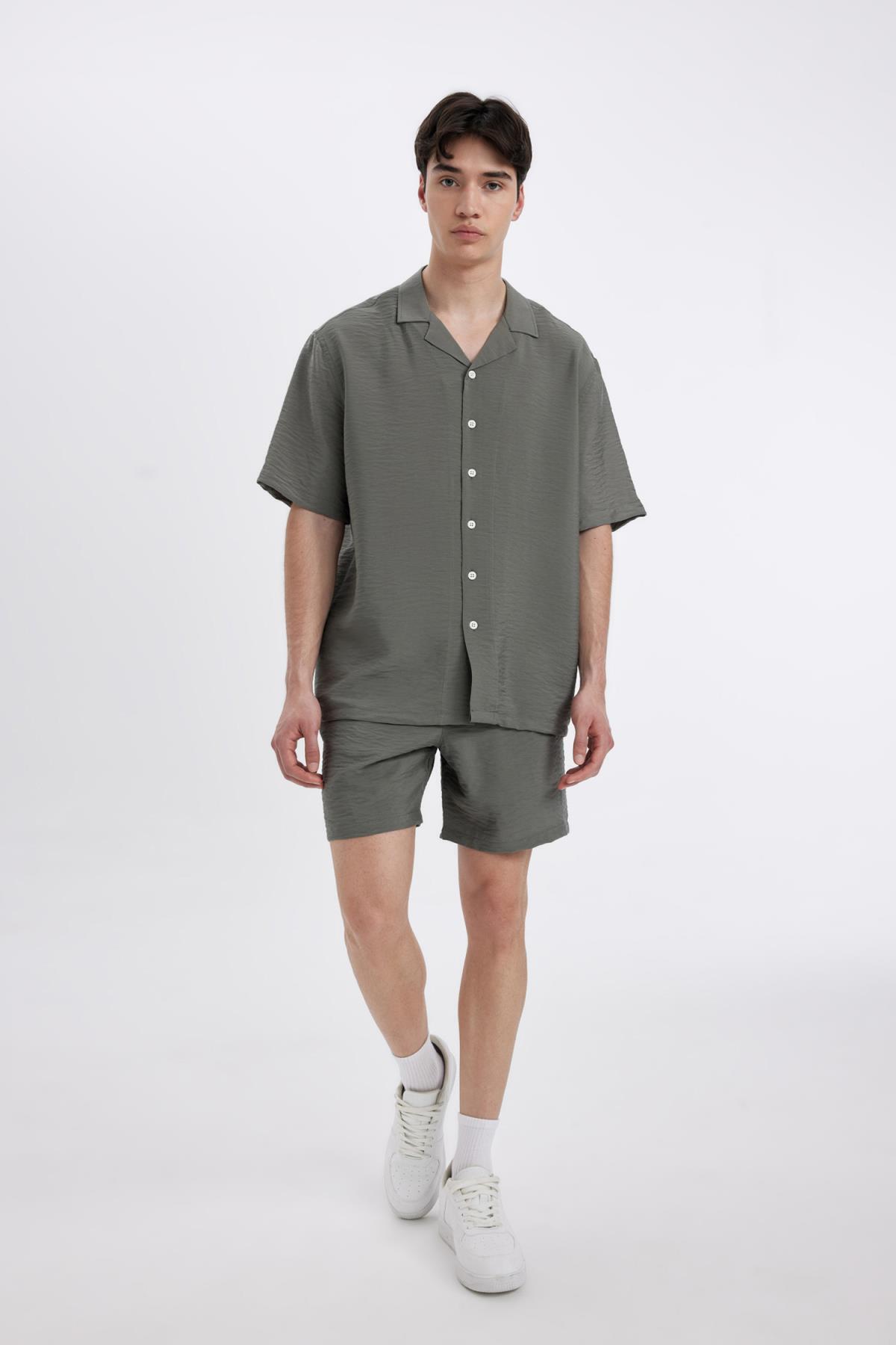 پیراهن مردانه دفاکتو | C8157AX24SM Defacto - Image 2