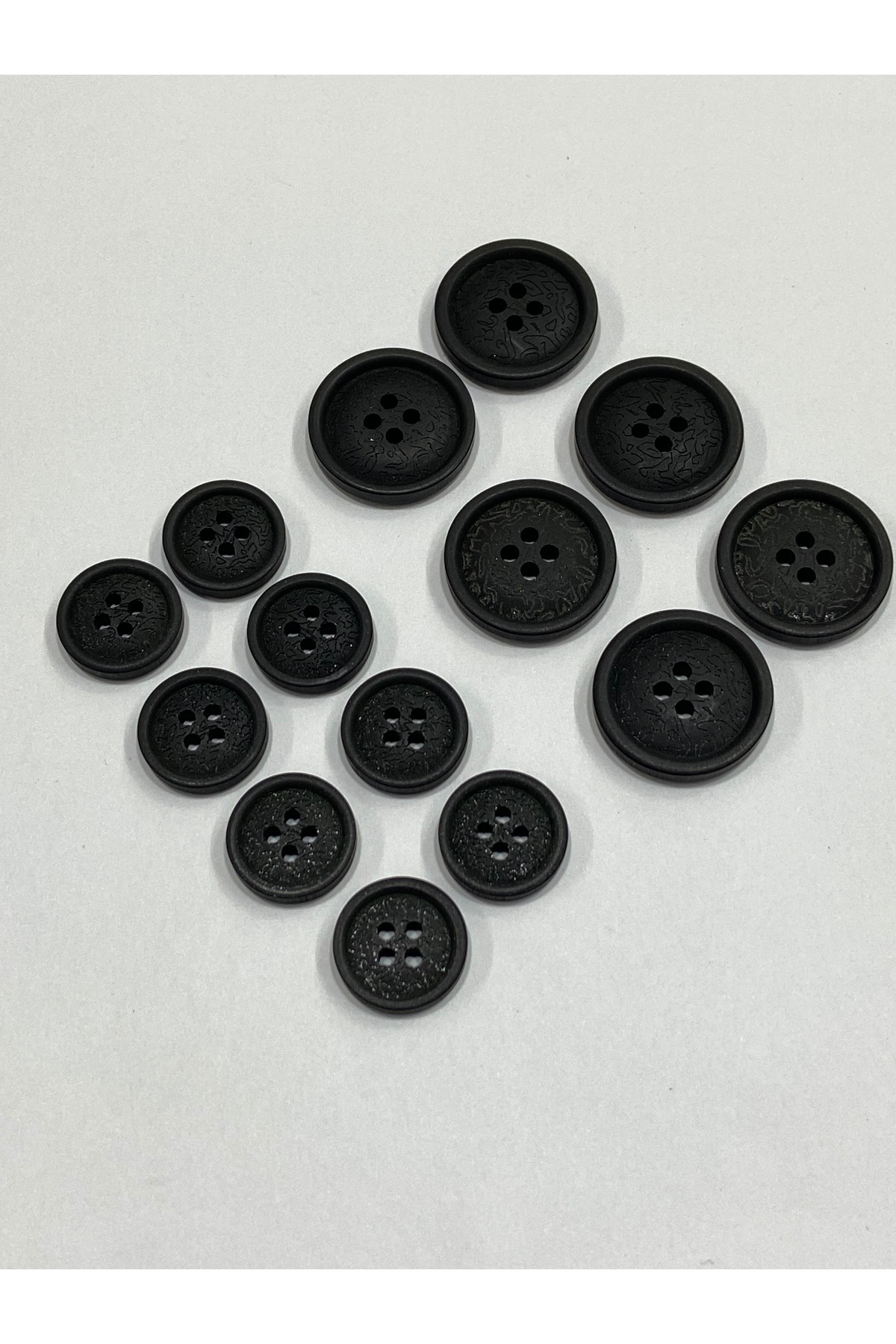 Blazer Jacket Button Set / Italian Button / Inside Pattern / Black Color