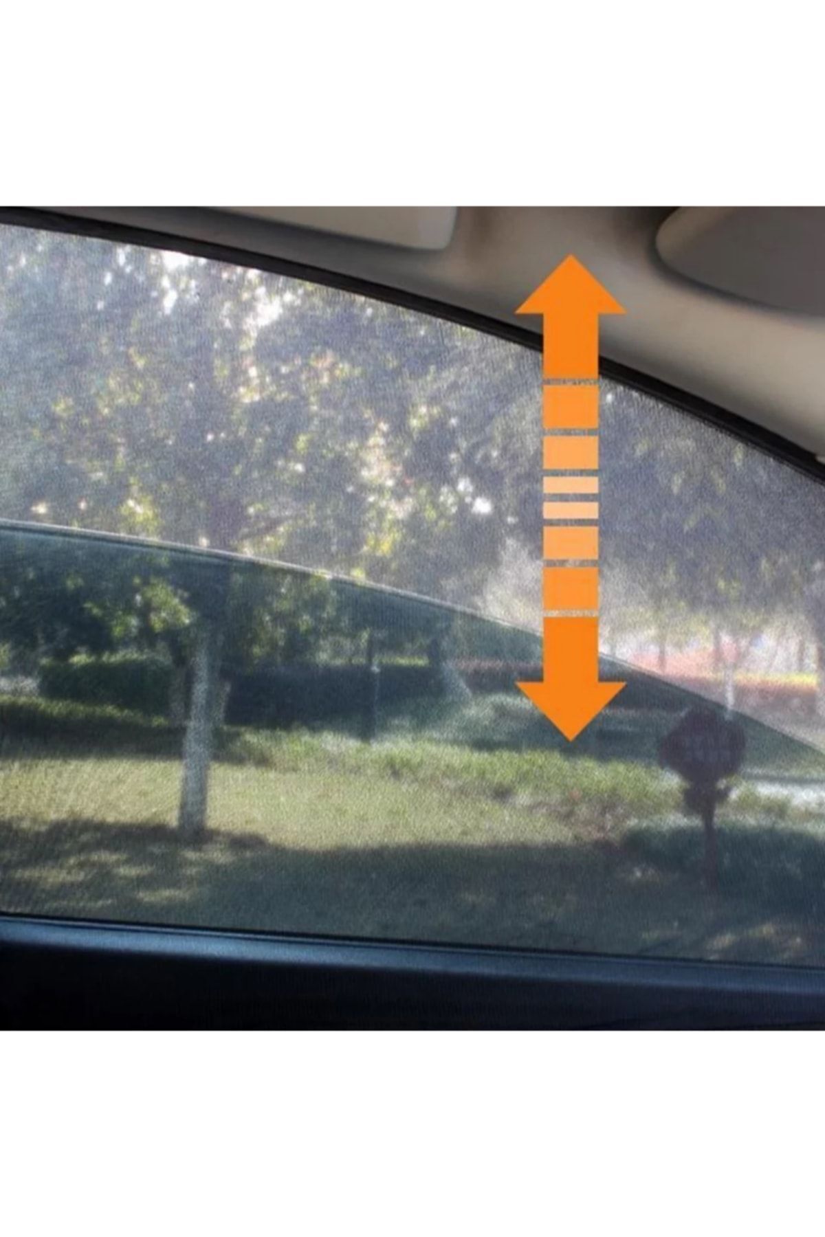 BYENS Oto Güneşlik Perde Araba Yan Cam Perdesi Güneş Önleyici Araç Içi Güneşliği Için Sinekliği fotoğrafı 6 (önizleme)