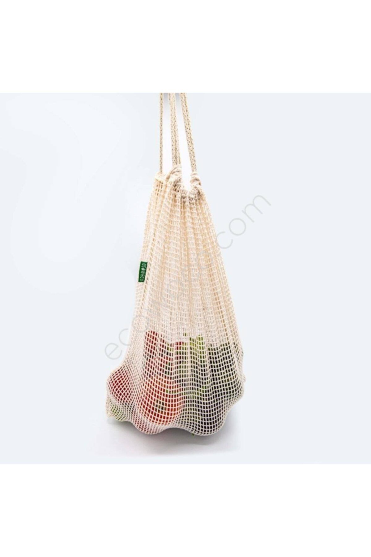 ecowoco-100% Cotton Mesh Pouch Set of 4 2