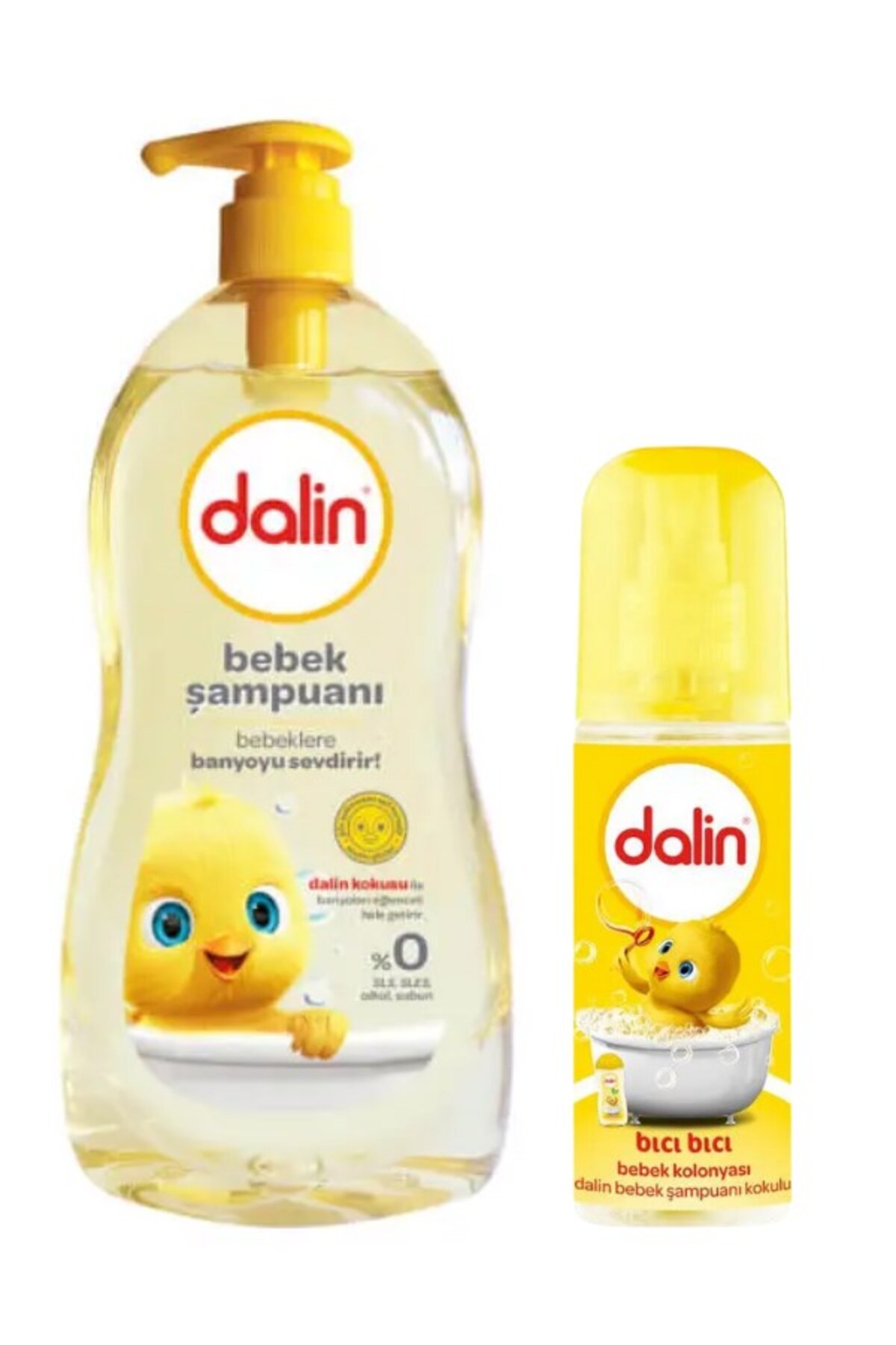 Dalin Bebek Şampuanı 700 Ml Pompalı + Dalin Bebek Kolonyası Bıcı Bıcı Kokulu 150 ml fotoğrafı 2 (önizleme)